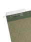 Standard Hanging File Folders with 1/3-Cut Tabs, Standard Green Color, Letter Size, Set of 25, 086486640350