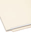 Shelf-Master® Reinforced Tab End Tab File Folders, Straight-Cut Tab, Manila Color, Letter Size, Set of 100, 086486245005