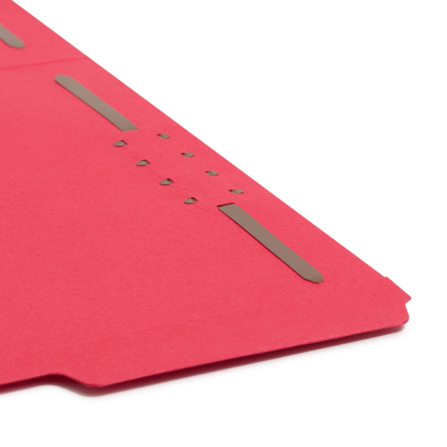 Reinforced Tab Fastener File Folders, 1/3-Cut Tab, 2 Fasteners, Assorted Colors Color, Letter Size, Set of 50, 086486119757