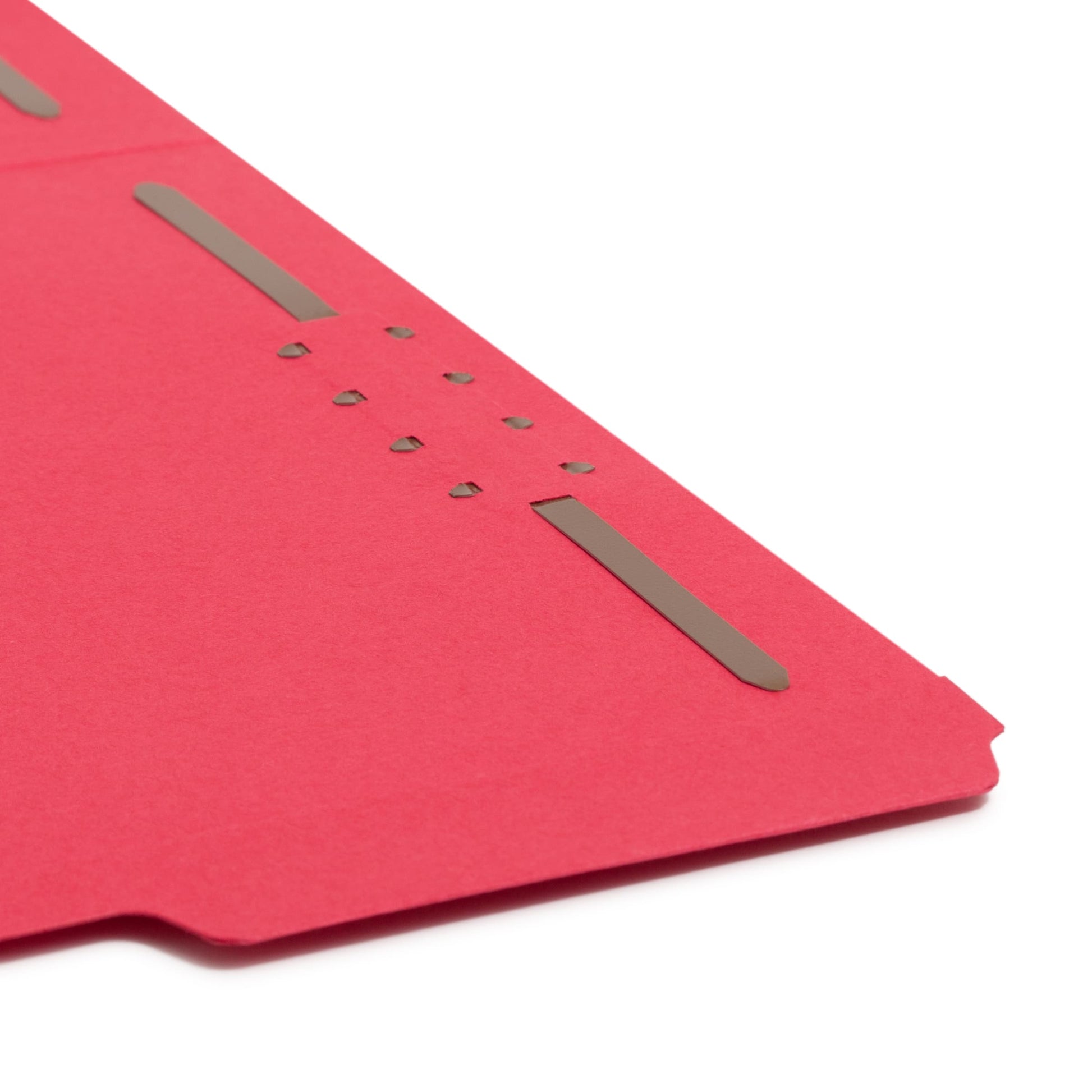 Reinforced Tab Fastener File Folders, 1/3-Cut Tab, 2 Fasteners, Assorted Colors Color, Letter Size, Set of 50, 086486119757