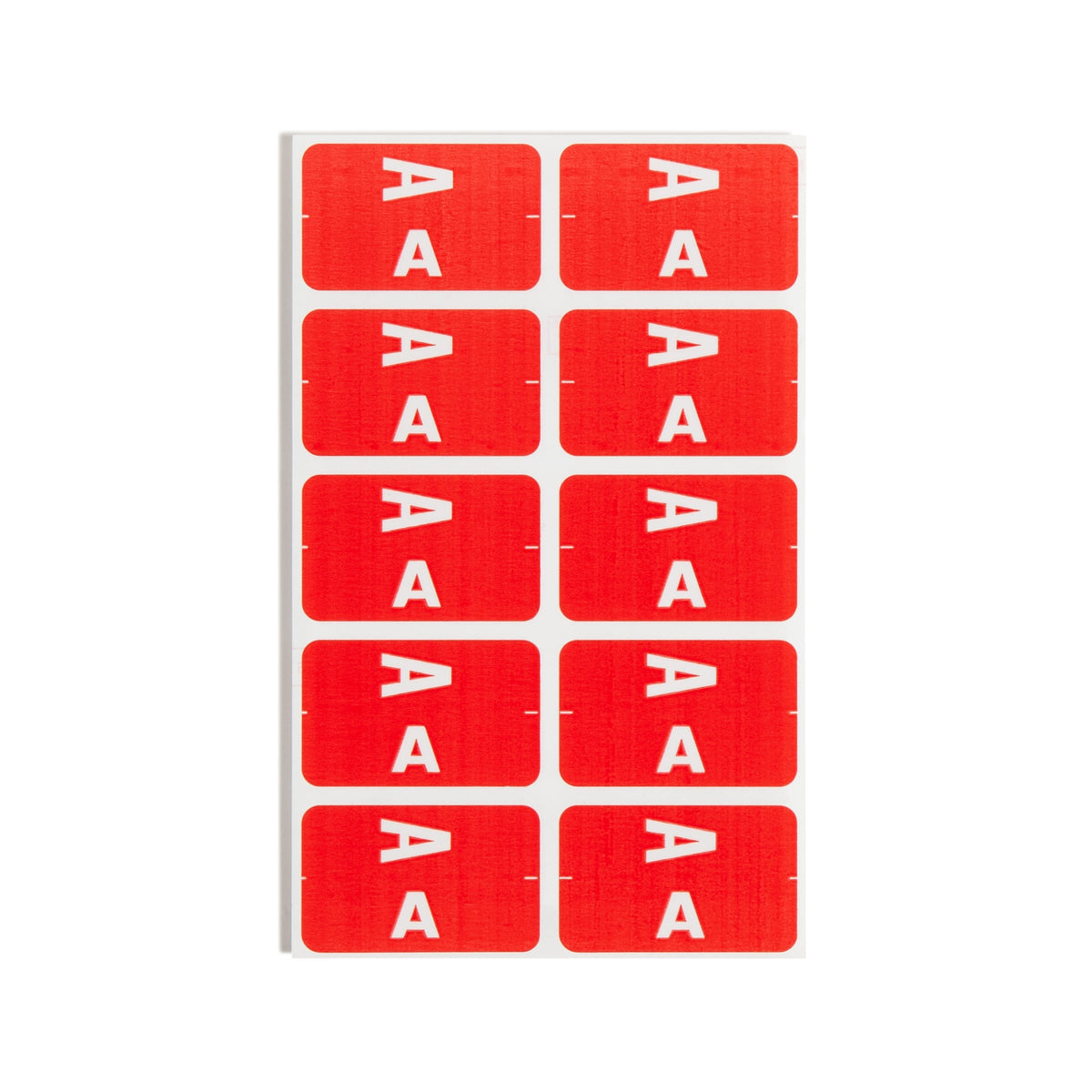 Alphanumeric Code Label AlphaZ ACCS and ACC Color Coded Alphabetic Labels - Sheets