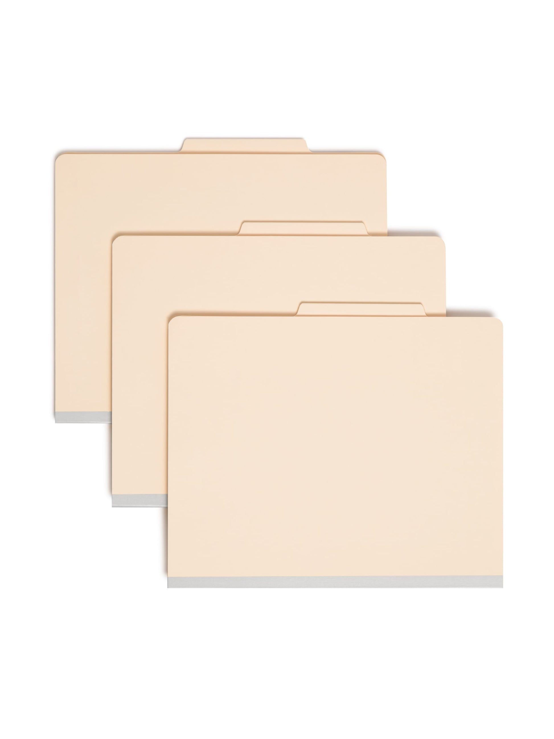Classification File Folders, 2 Dividers, 2 inch Expansion, Manila Color, Letter Size, Set of 0, 30086486140004