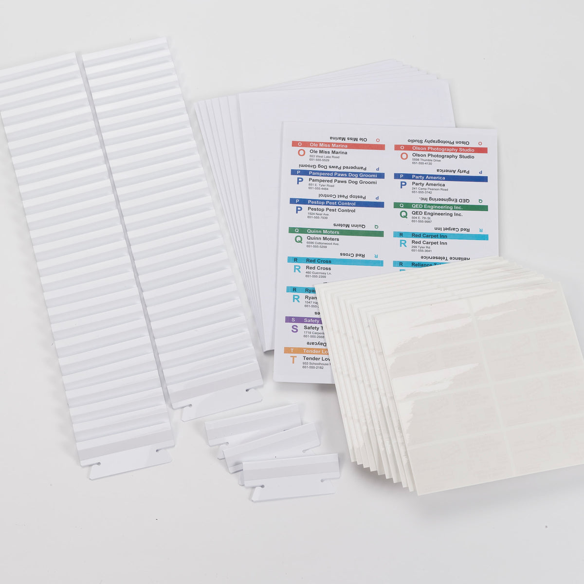 Folder Label Slide File Viewables hanging File Folder Label Kit