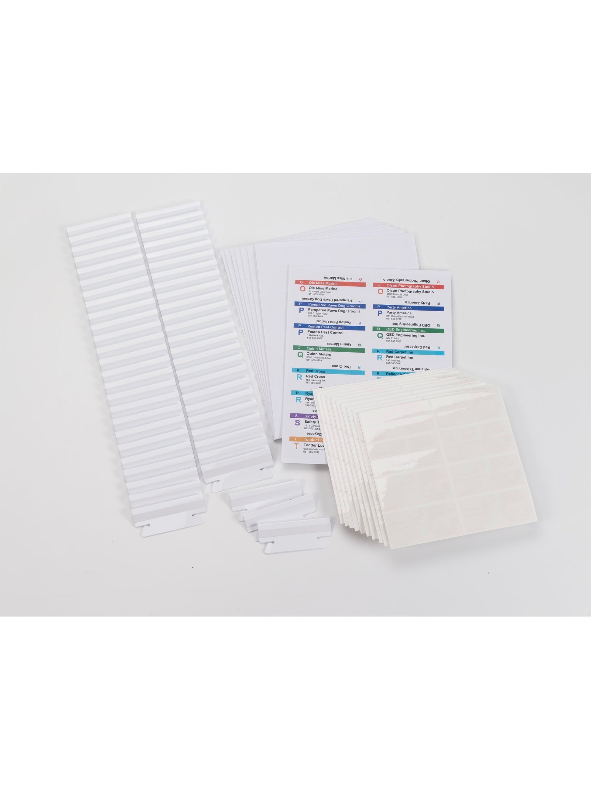 Viewables® hanging File Folder Label Kit, White Color, N/A Size, Set of 1, 086486649056