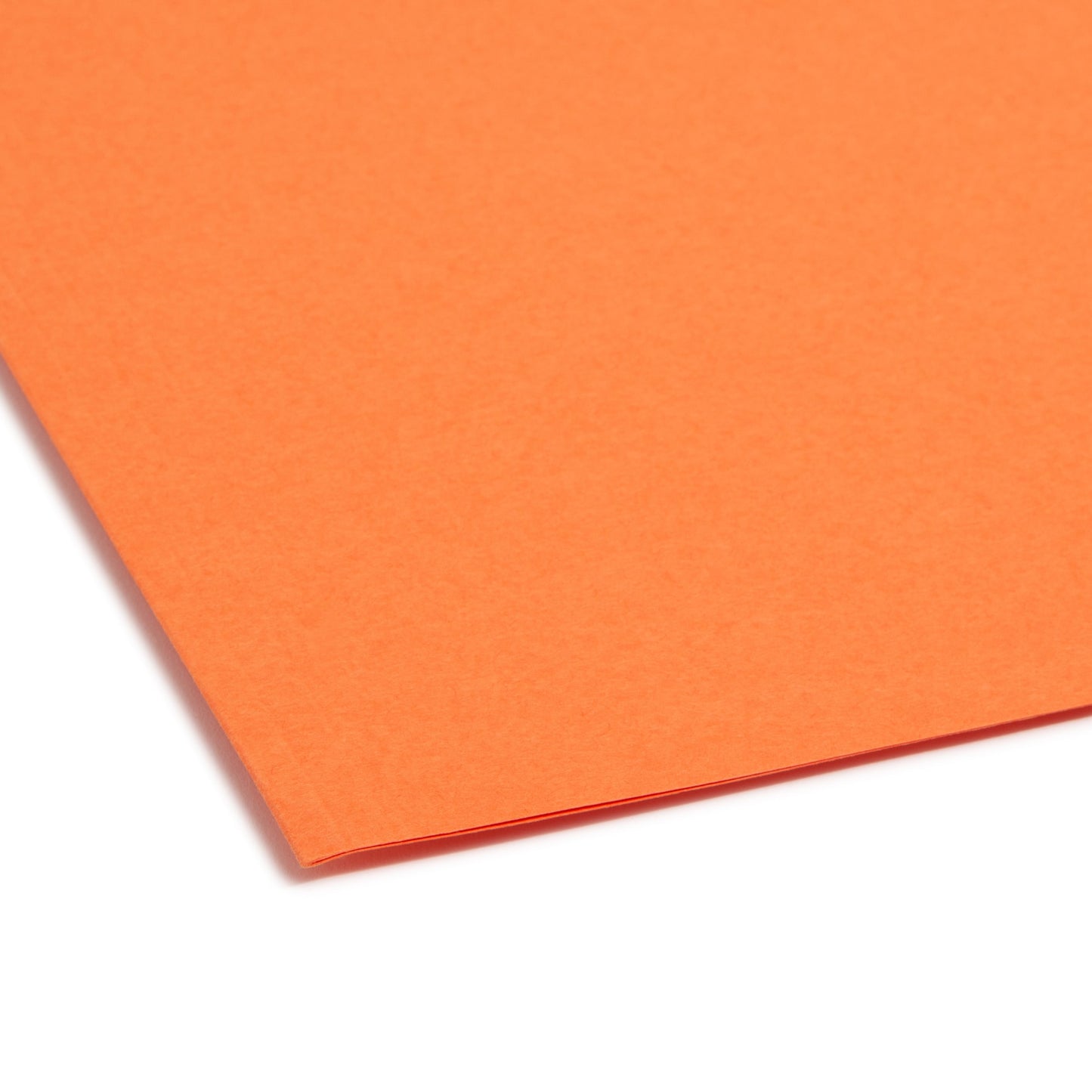 Reinforced Tab Fastener File Folders, 1/3-Cut Tab, 2 Fasteners, Orange Color, Letter Size, Set of 50, 086486125406