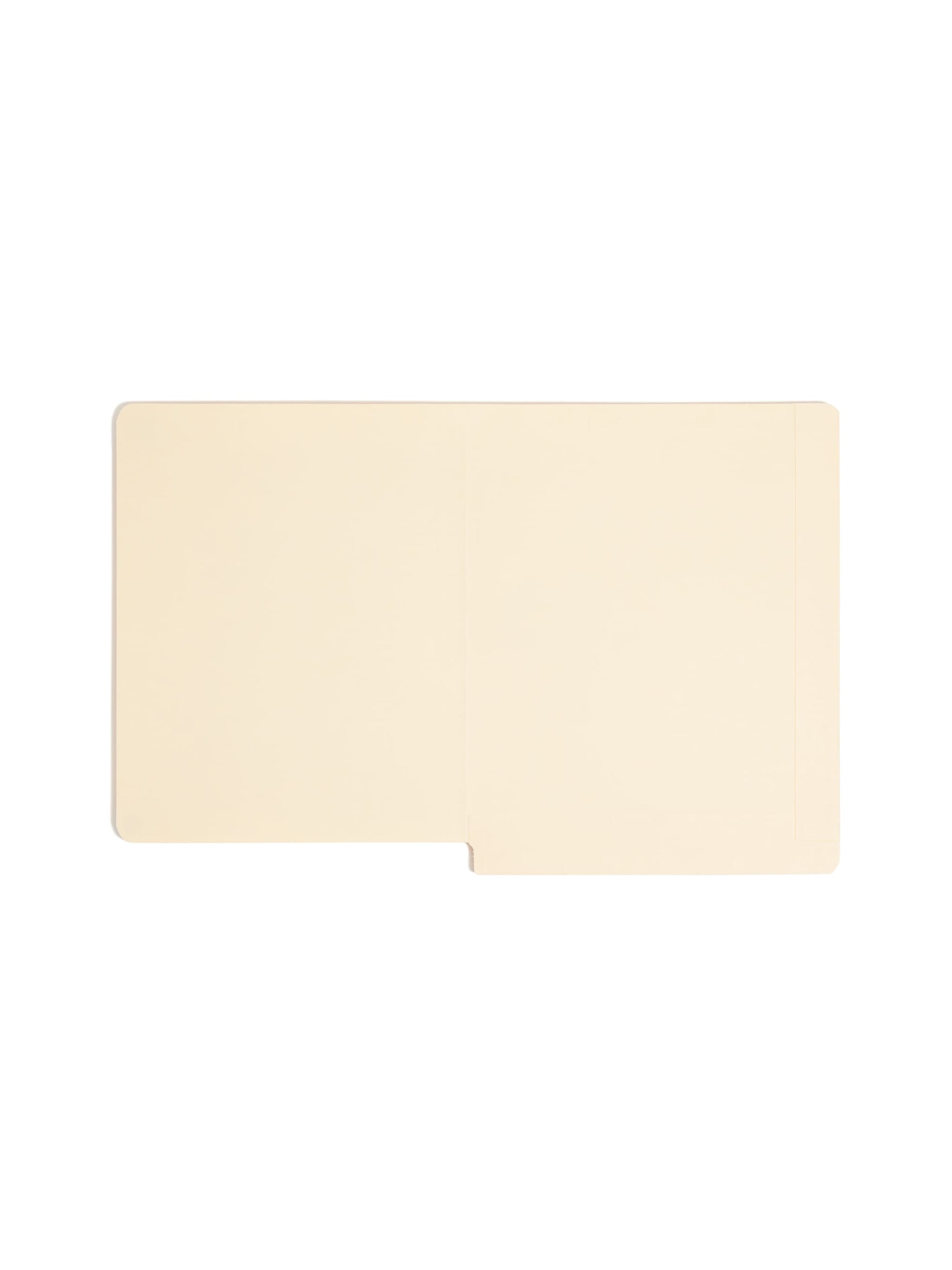 Reinforced Top Tab and End Tab Conversion Folders, Straight-Cut Tab, Manila Color, Letter Size, Set of 100, 086486241908