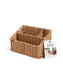Woven Desktop Organizer, Woven, Brown, Brown, Set of 1, 843463160863