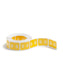 DCCRN Color-Coded Numeric Labels - Rolls, Yellow Color, 1-1/4" X 1" Size, Set of 50, 086486673402