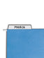 Protab® Filing System Start Kit, Blue Color, Letter Size, 086486642101