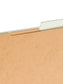 SafeSHIELD® Pressboard Classification File Folders, 2 Dividers, 2 inch Expansion, 1/3-Cut Tab, Gray/Green Color, Letter Size, 