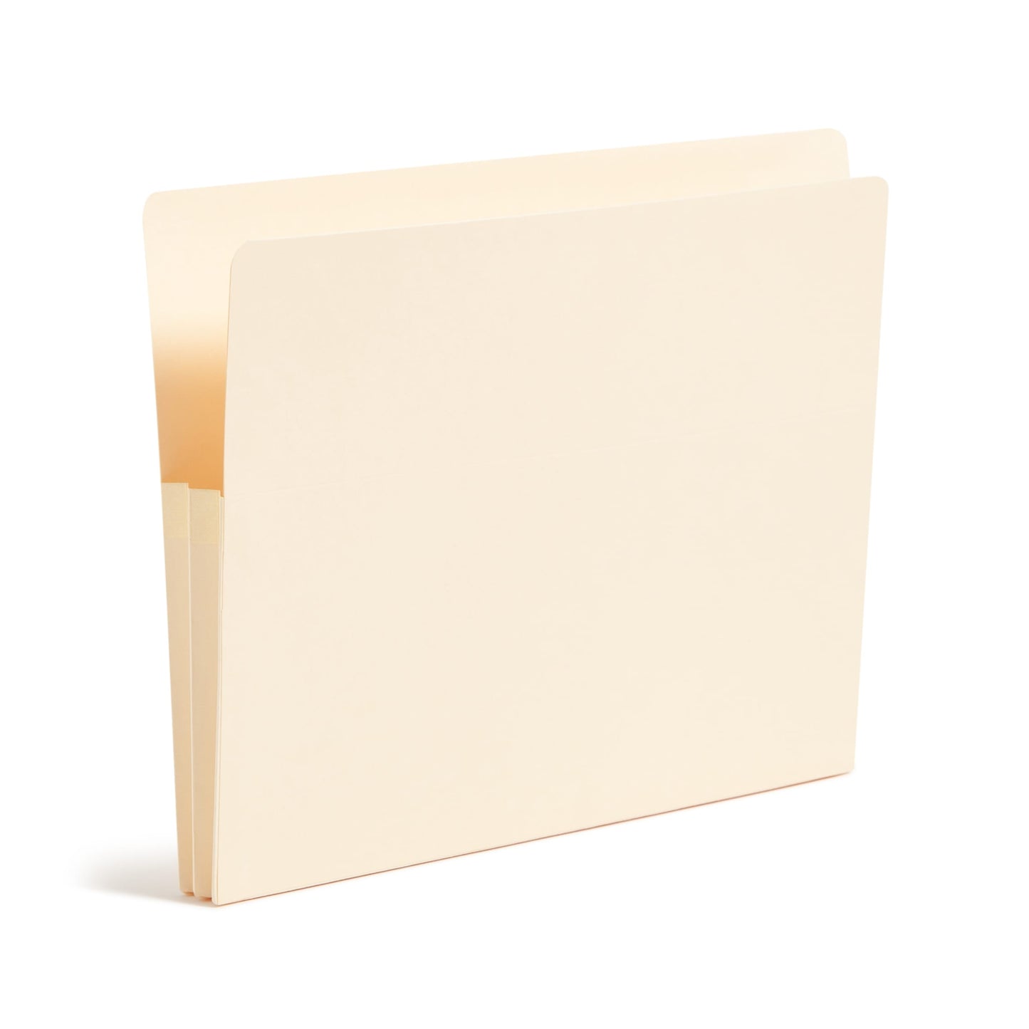 Reinforced End Tab File Pockets, Straight-Cut Tab, 1-3/4 inch Expansion, Manila Color, Letter Size, Set of 25, 30086486751149