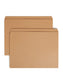 Reinforced Tab File Folders, Straight-Cut Tab, Kraft Color, Letter Size, Set of 100, 086486107105