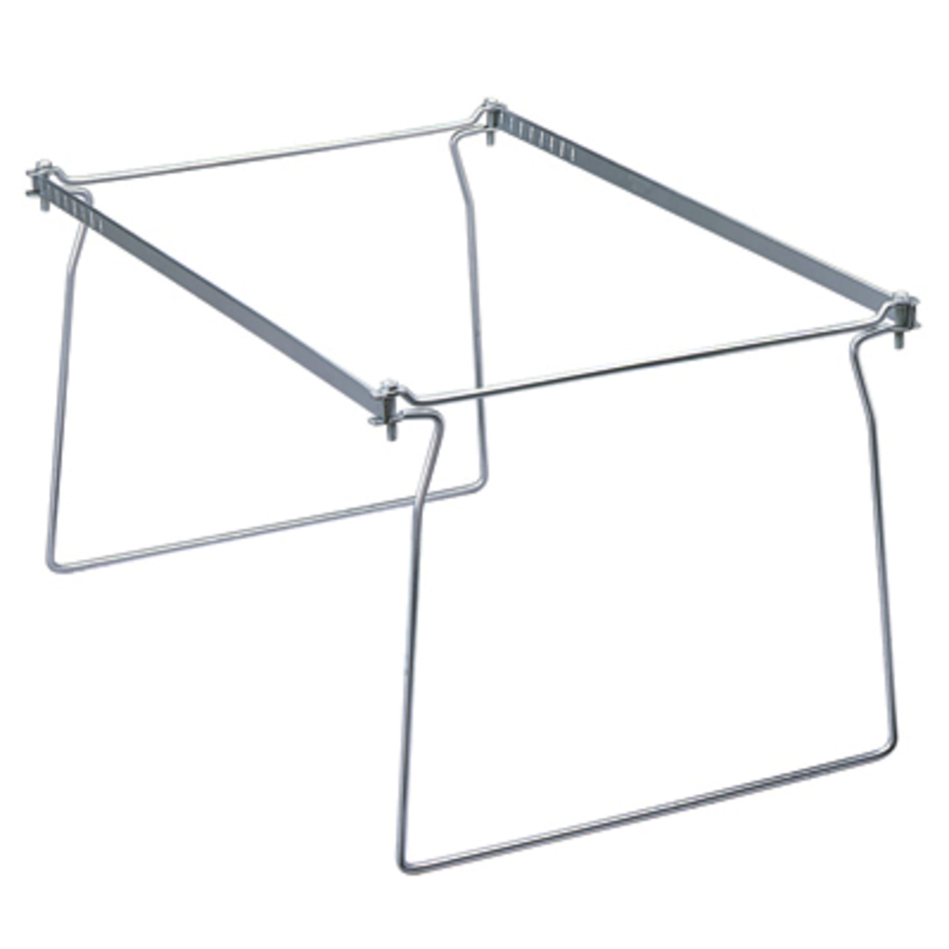 Hanging File Folder Frame, Gray Color, Letter Size, Set of 2, 086486648721
