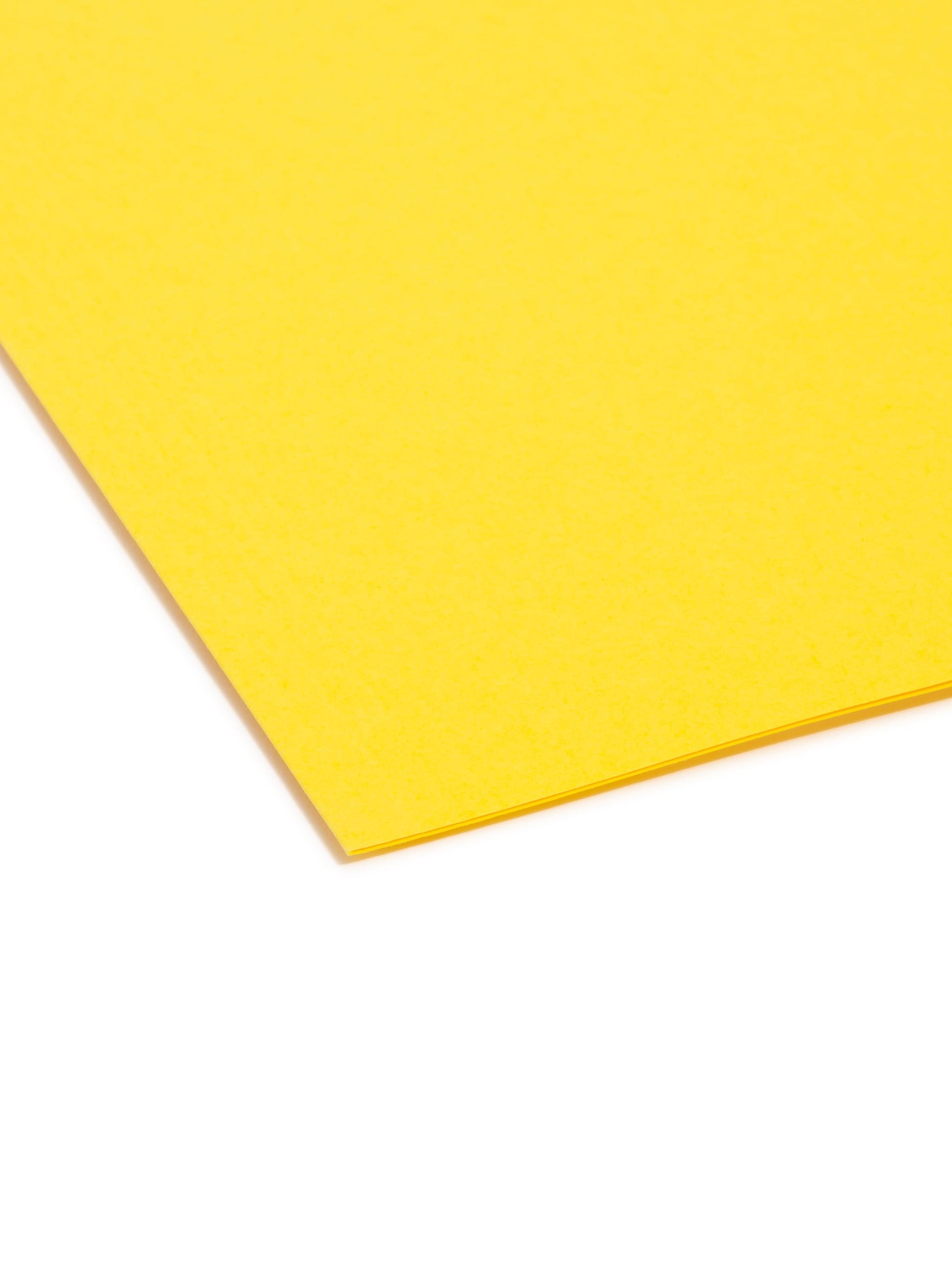 TUFF® Hanging File Folders with Easy Slide® Tabs, Yellow Color, Letter Size, Set of 1, 086486640442