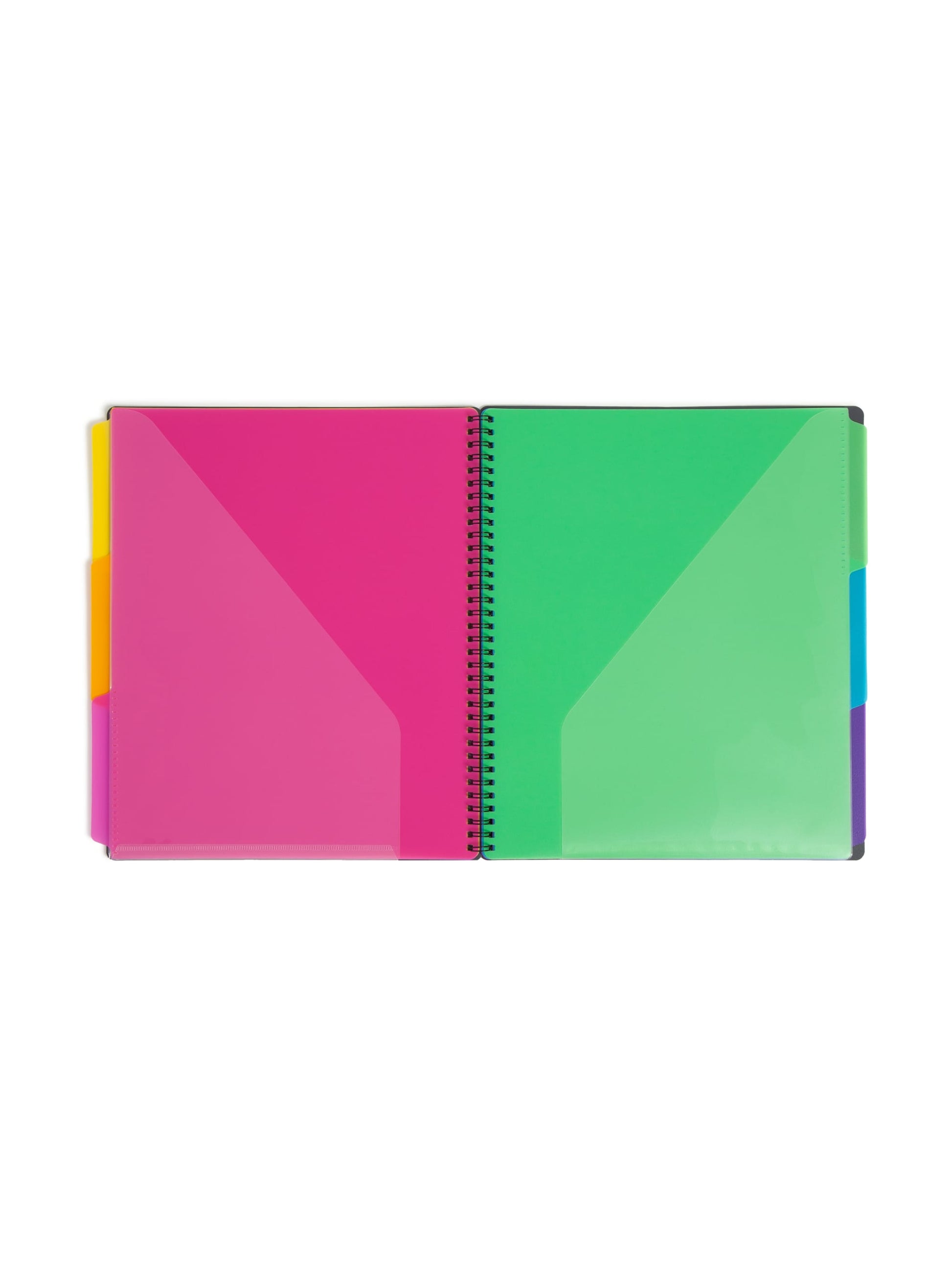 Poly Project Organizers, 12 Pockets, 1/3-Cut Tab, Gray Color, Letter Size, Set of 1, 086486892070