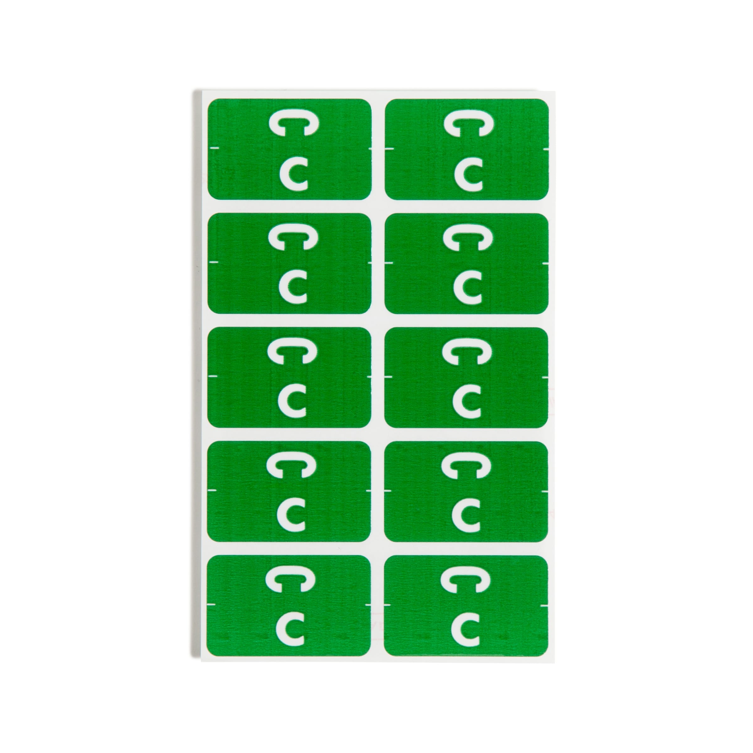 AlphaZ ACCS Color Coded Alphabetic Labels - Sheets