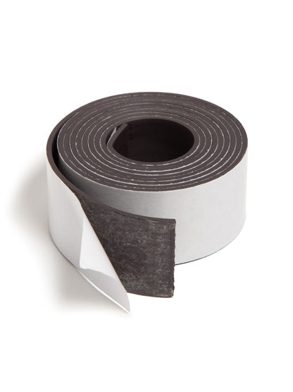 U Brands Magnetic Tape Roll, Black