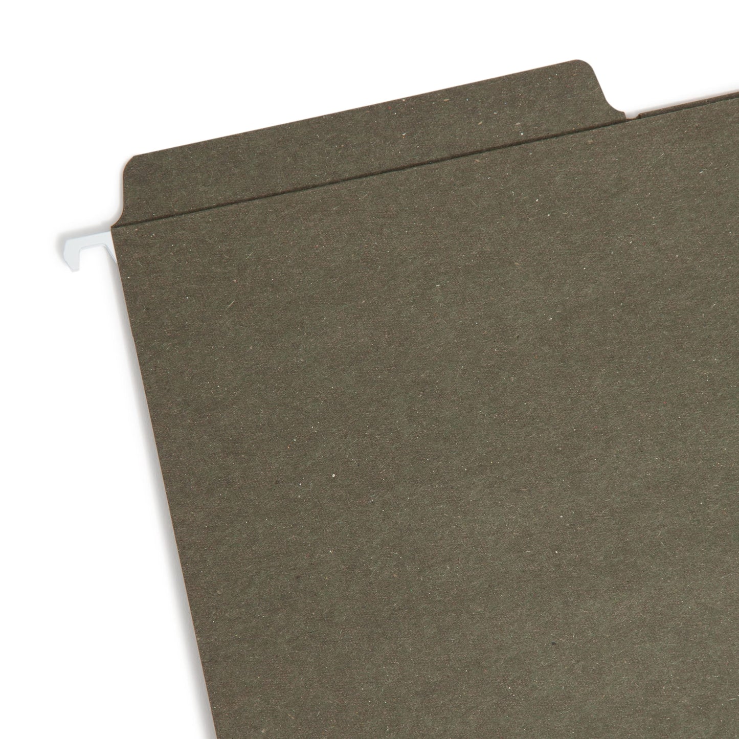 100% Recycled FasTab® Hanging File Folders, Bilingual Packaging, Standard Green Color, Legal Size, Set of 20, 086486641388
