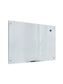 (Special Buy) U Brands Frameless Magnetic Glass Dry Erase Board, 36" x 24" Frosted White (Actual Size 35" x 23")