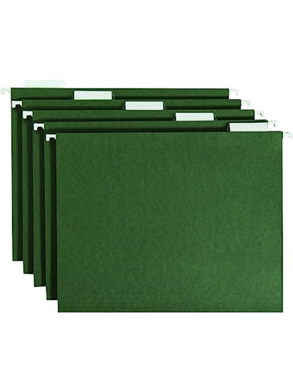 Hanging Filing Kit, 1/5-Cut TabHanging Filing Kit, 1/5 Cut, Standard Green, Letter, Standard Green, Letter Size, Set of 1, 086486920070