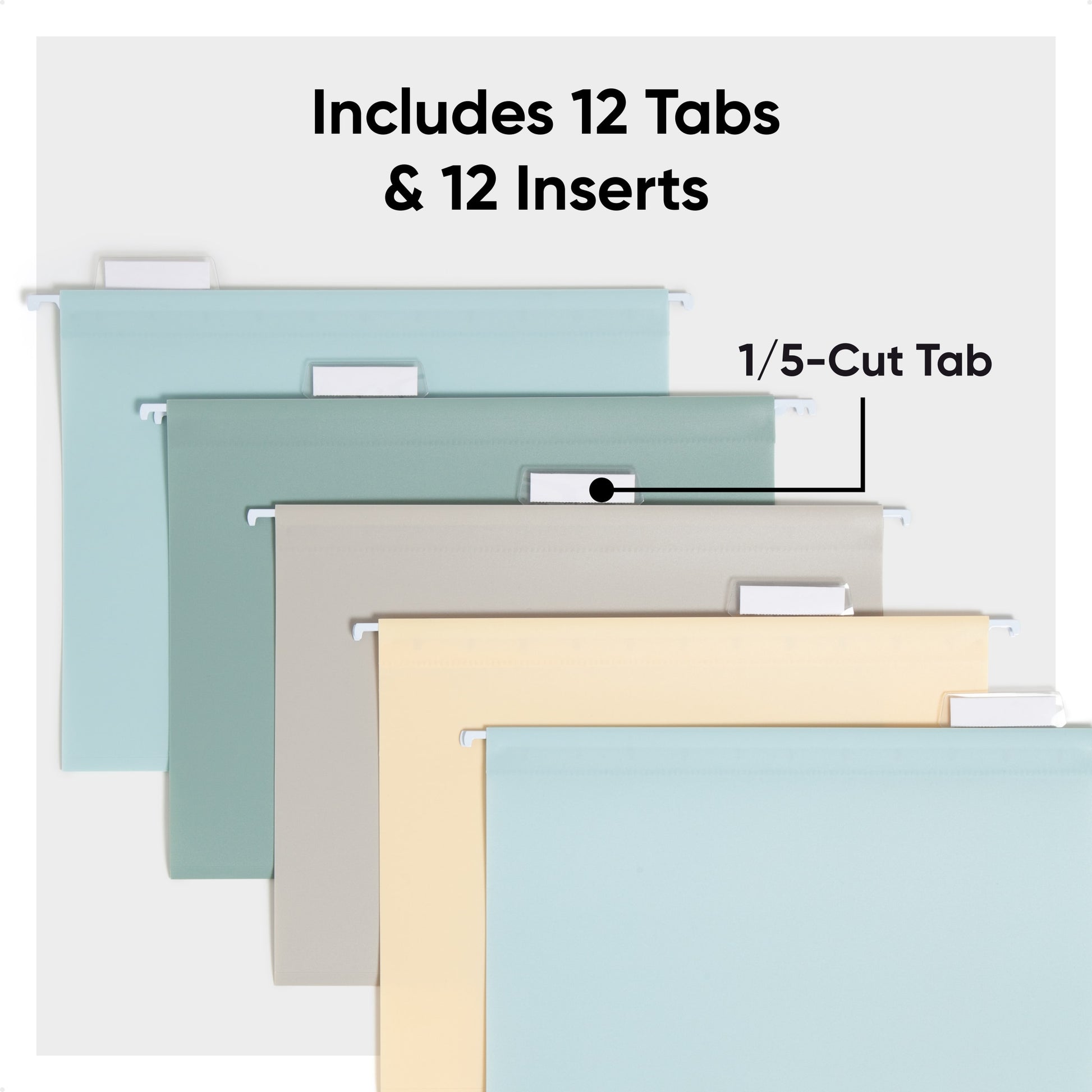 Assorted Colors Color, 12.8" X 9.3" X 1" Size, Set of 12, 086486105224