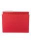 TUFF® Hanging File Folders with Easy Slide® Tabs, Red Color, Letter Size, Set of 18, 086486640435