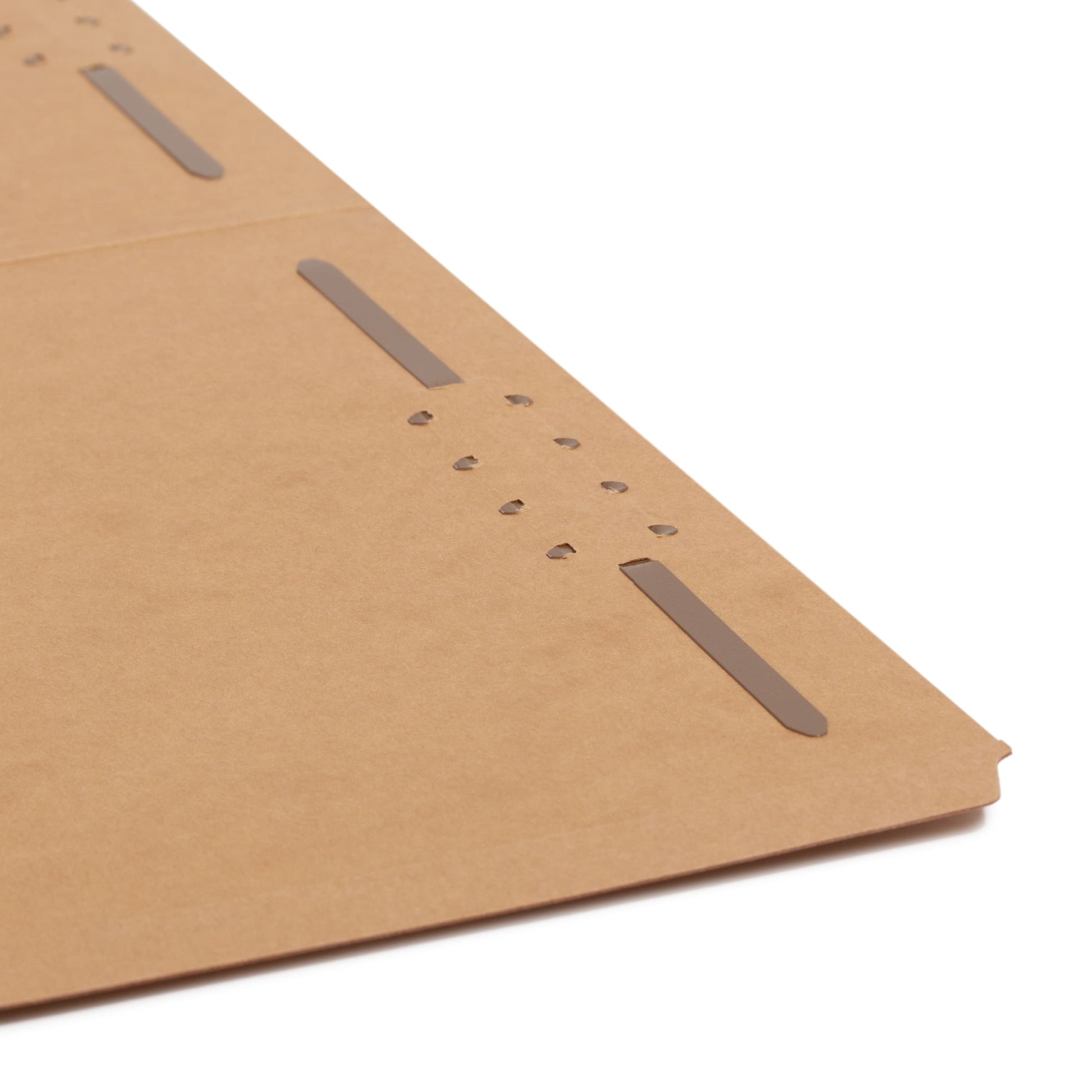 Reinforced Tab Fastener File Folders, 2/5-Cut Right of Center Tab, Kraft Color, Legal Size, Set of 50, 086486198806