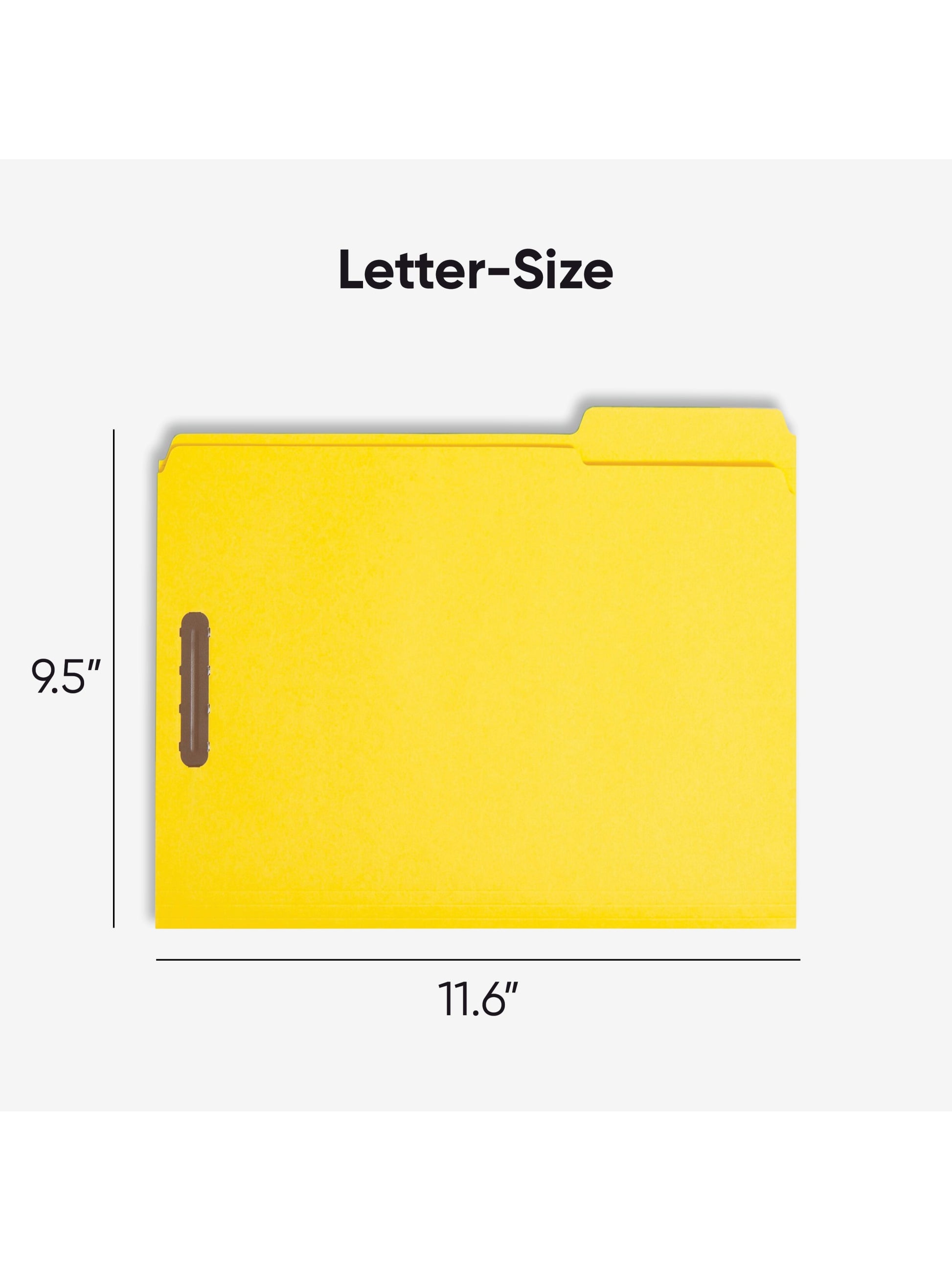 Reinforced Tab Fastener File Folders, 1/3-Cut Tab, 2 FastenersReinforced Tab Fastener File Folders, 1/3 Cut, Assorted Colors, Letter, Assorted Colors, Letter Size, Set of 50, 086486119757