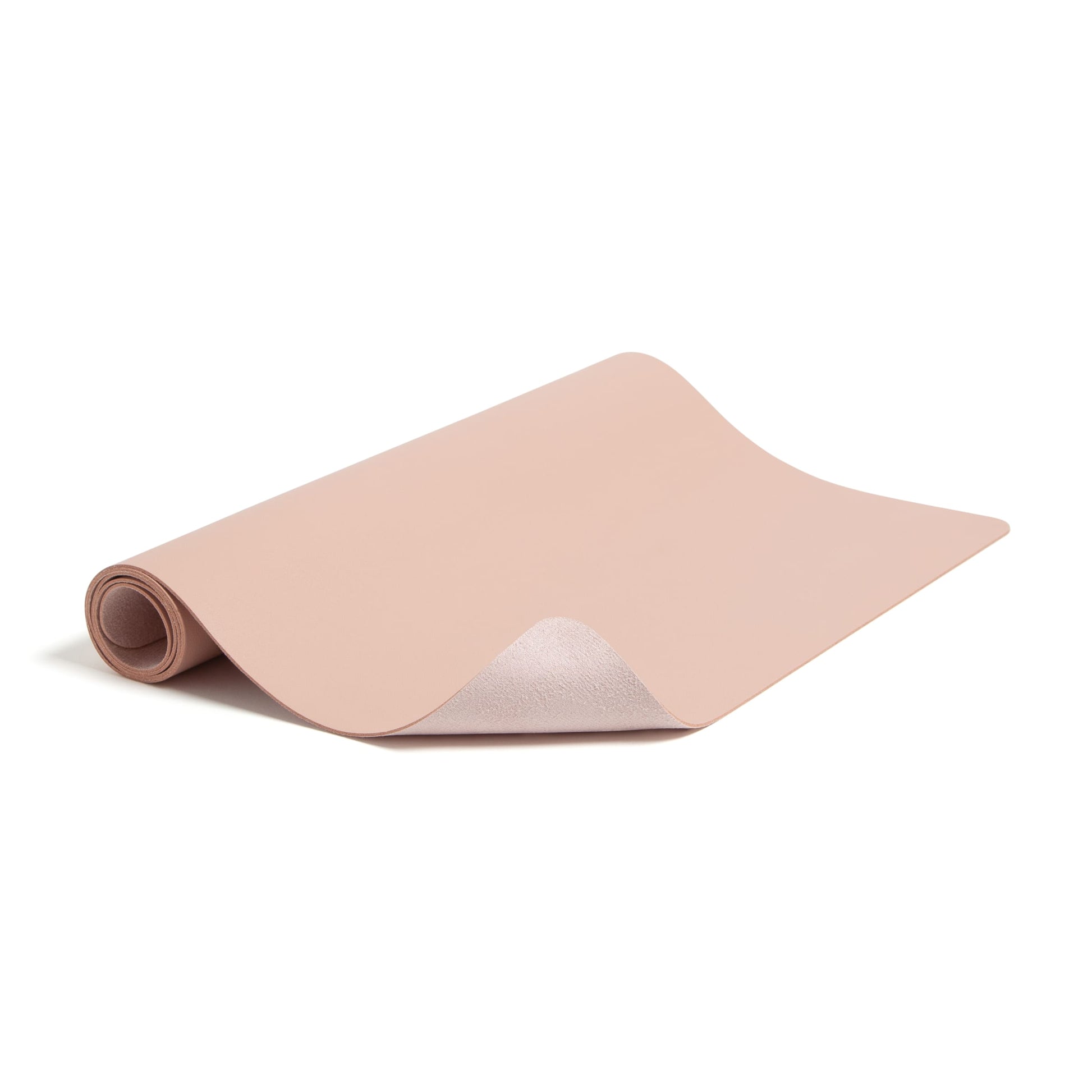 Vegan Leather Desk Pad, Dusty Rose Color, 36"X17" Size, Set of 1, 086486648295