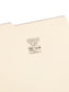 Reinforced Tab File Folders, 1/3-Cut Left Tab, Manila Color, Letter Size, Set of 100, 086486103350