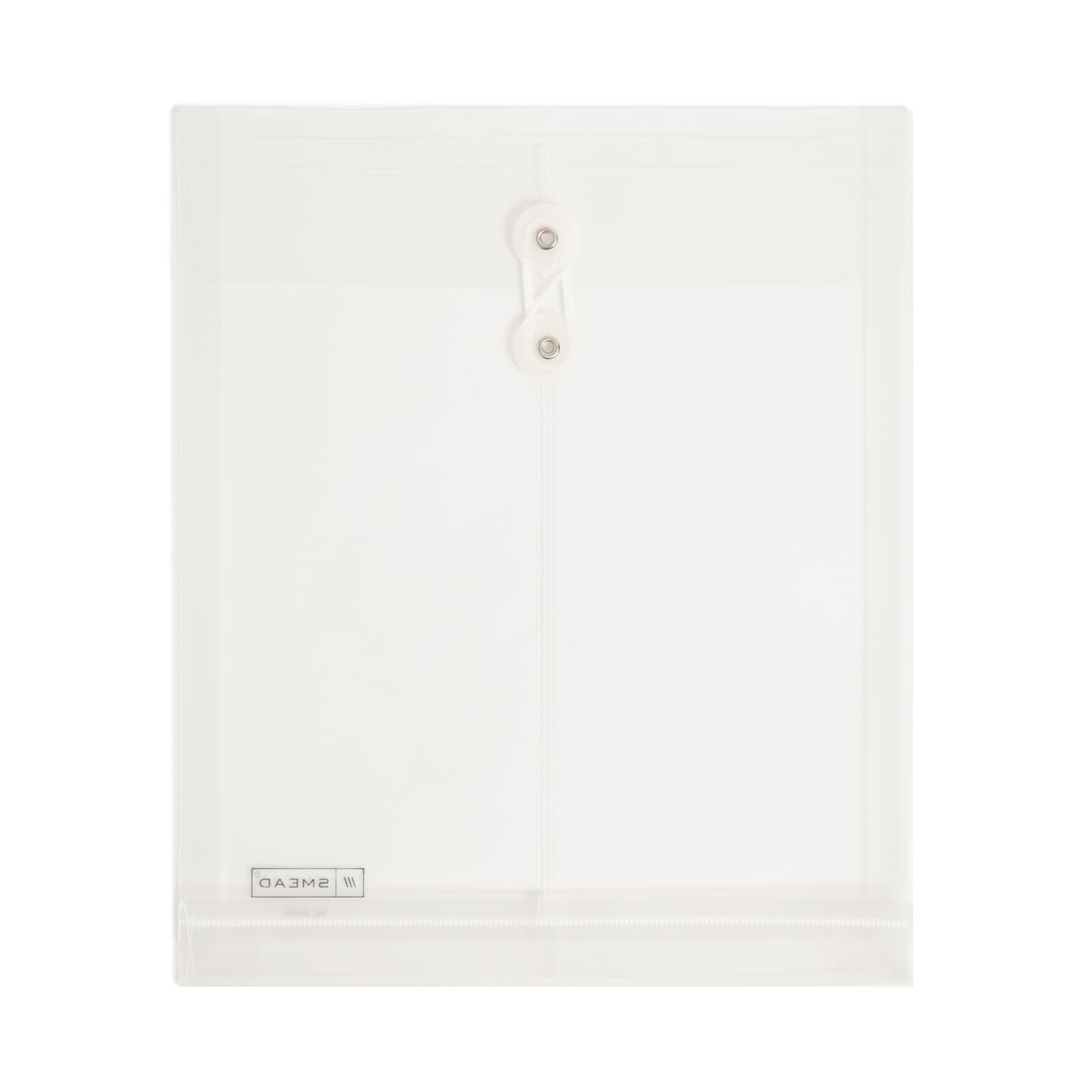 Top Load Poly Envelopes with String Tie Closure, 1-1/4 Inch Expansion, Clear Color, Letter Size, Set of 5, 086486895408