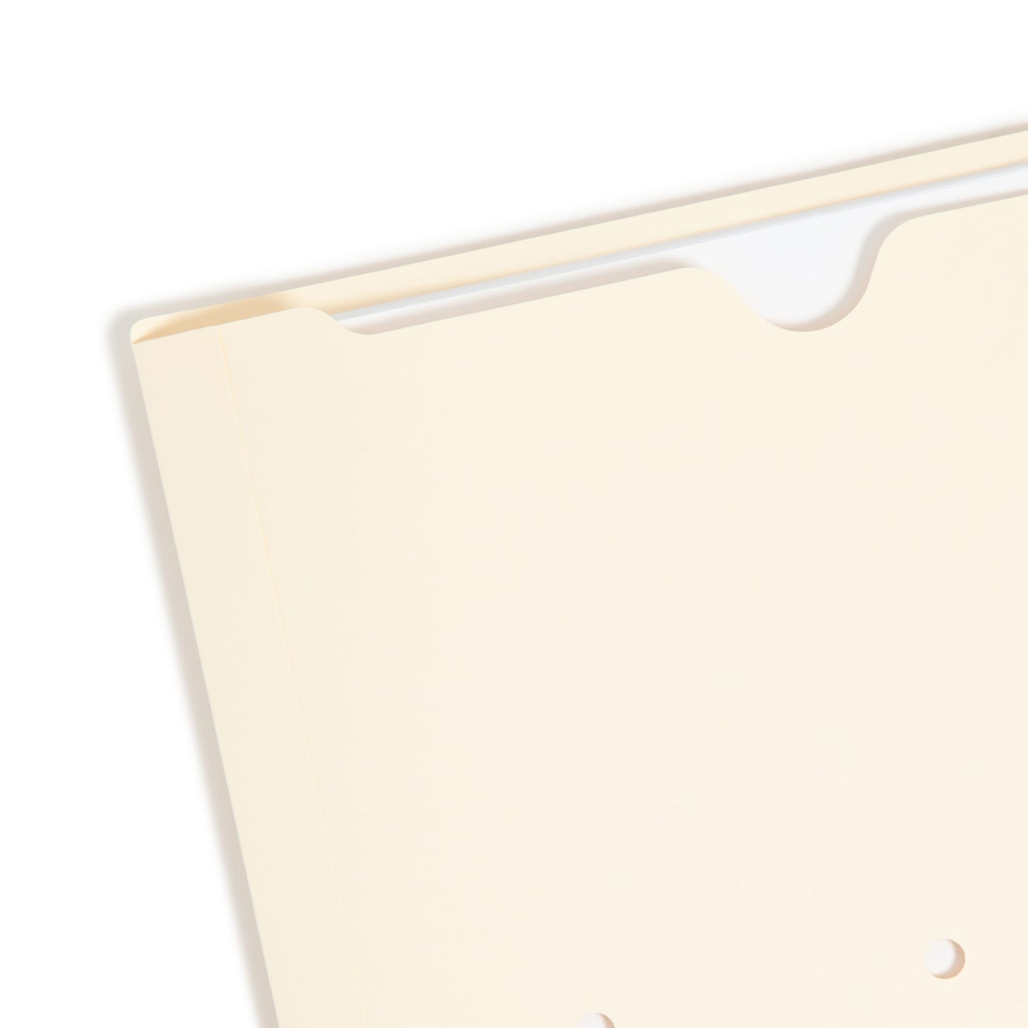 End Tab Dental-Style File Jacket, Straight-Cut Tab, Manila Color, Letter Size, Set of 50, 30086486769007