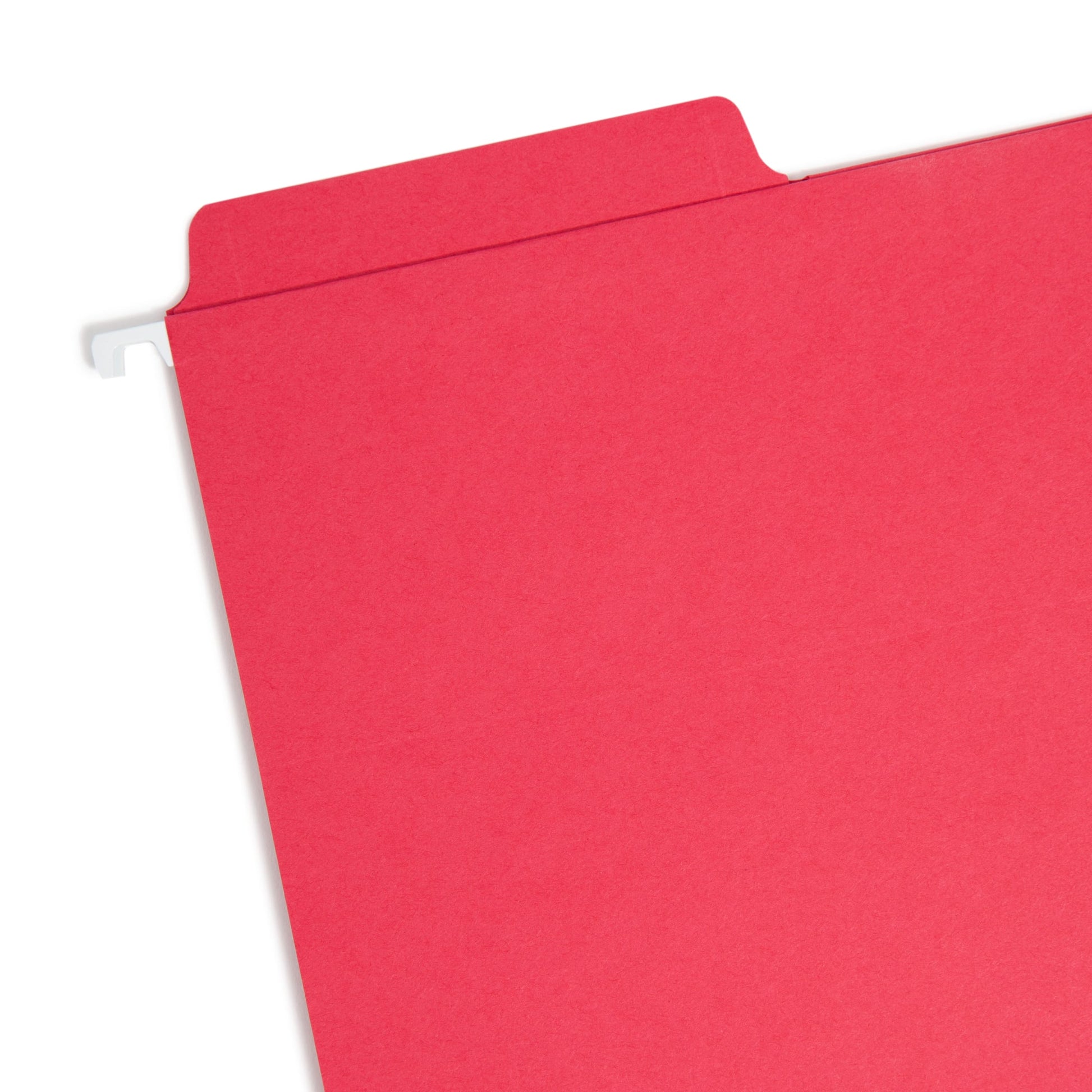 FasTab® Hanging File Folders, 1/3-Cut Tab, Assorted Colors Color, Letter Size, Set of 1, 086486640534