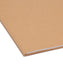 Reinforced Tab File Folders, Straight-Cut Tab, Kraft Color, Letter Size, Set of 100, 086486107105