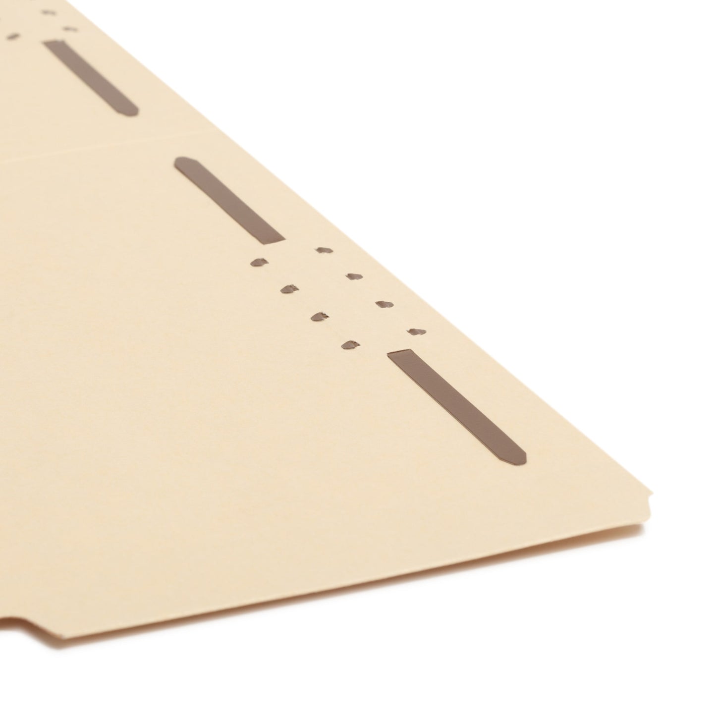 100% Recycled Reinforced Tab Fastener File Folders, Manila Color, Legal Size, Set of 50, 086486195478