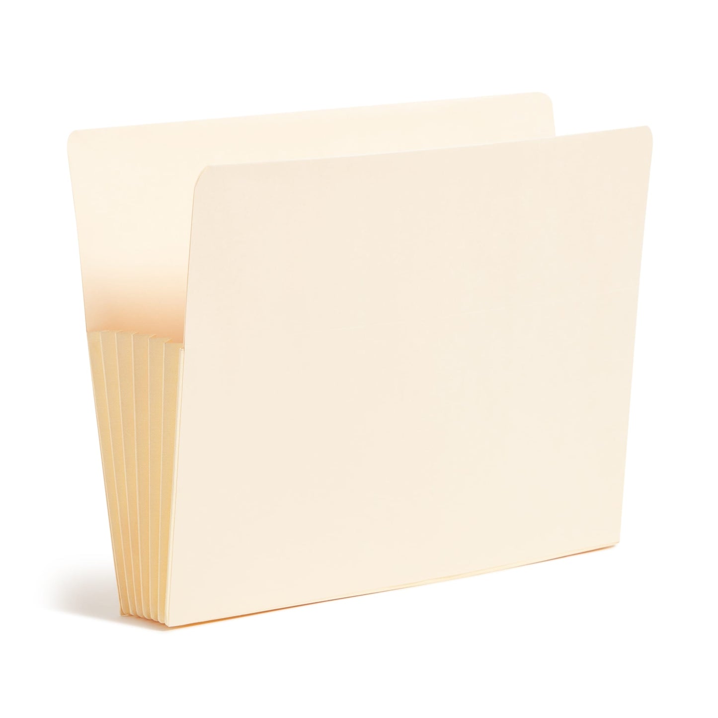 Reinforced End Tab File Pockets, Straight-Cut Tab, 5-1/4 inch Expansion, Manila Color, Letter Size, Set of 10, 30086486751743