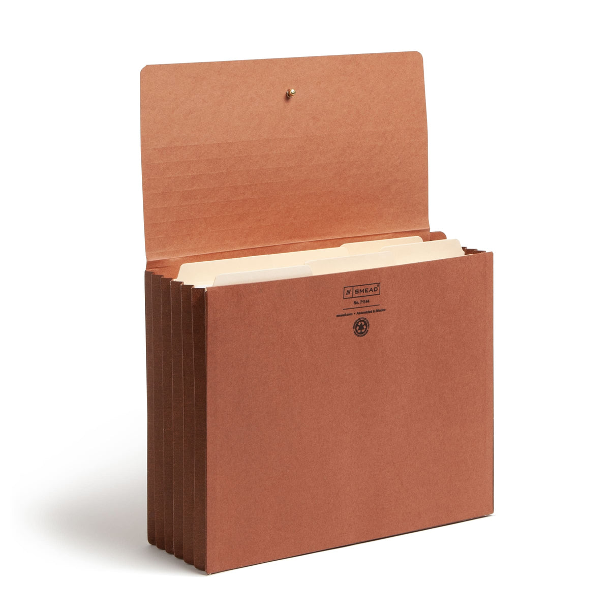 Extra Wide Redrope End Tab Wallets, Straight Cut Tab, 5-1/4 Inch Expansion, Redrope Color, Extra Wide Letter Size, Set of 10, 30086486711440