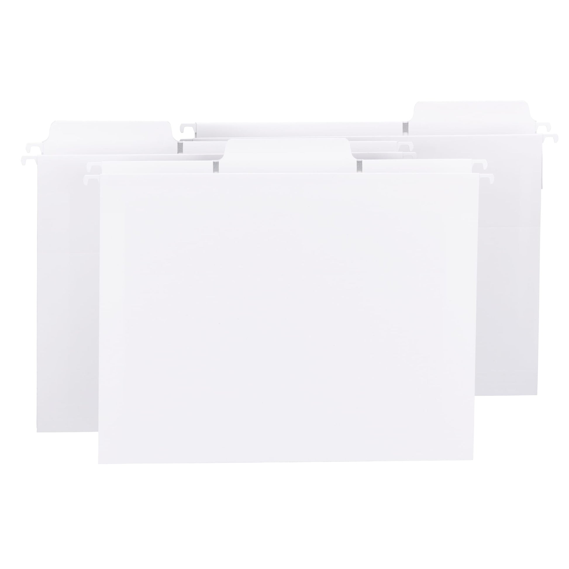 FasTab® Hanging File Folders, 1/3-Cut Tab, White Color, Letter Size, Set of 20, 086486640022