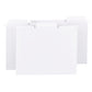 FasTab® Hanging File Folders, 1/3-Cut Tab, White Color, Letter Size, Set of 20, 086486640022