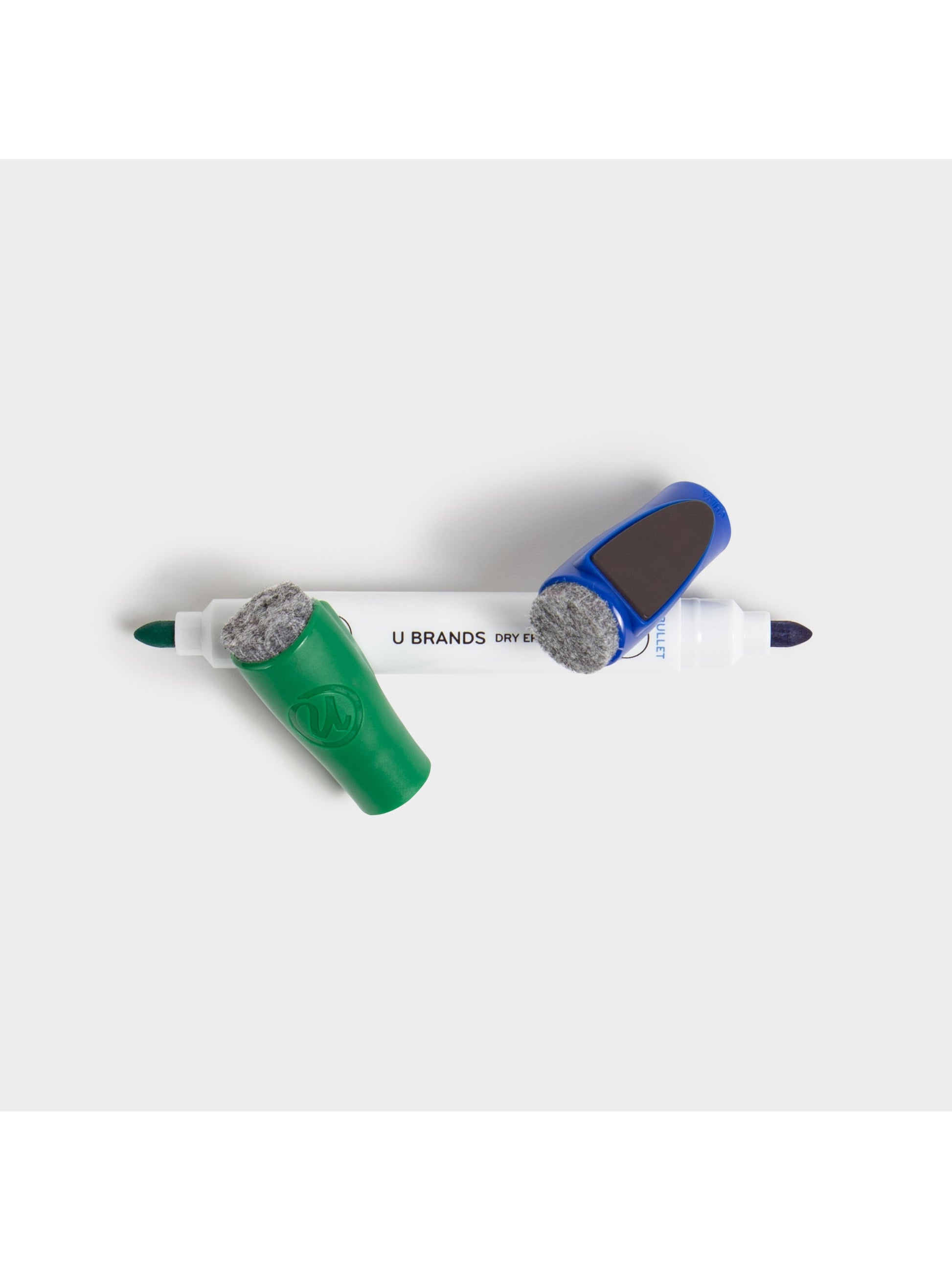 Bullet Tip Double Ended Dry Erase Markers, Assorted Colors, Assorted Colors, Set of 6, 812296025076