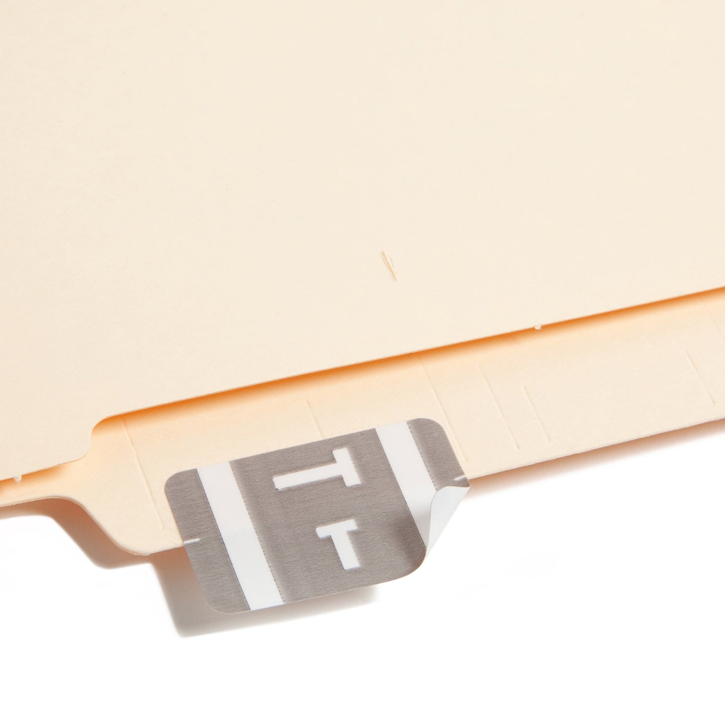 AlphaZ® ACCS Color Coded Alphabetic Labels - Sheets, Gray Color, 1" X 1-5/8" Size, Set of 100, 086486671903