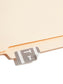 AlphaZ® ACCS Color Coded Alphabetic Labels - Sheets, Gray Color, 1" X 1-5/8" Size, Set of 100, 086486671903