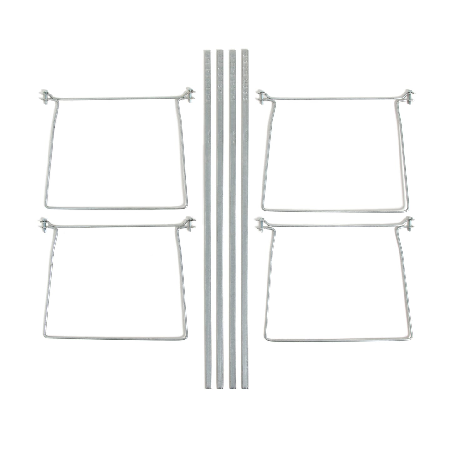 Hanging File Folder Frame, Gray Color, Letter Size, Set of 2, 086486648721