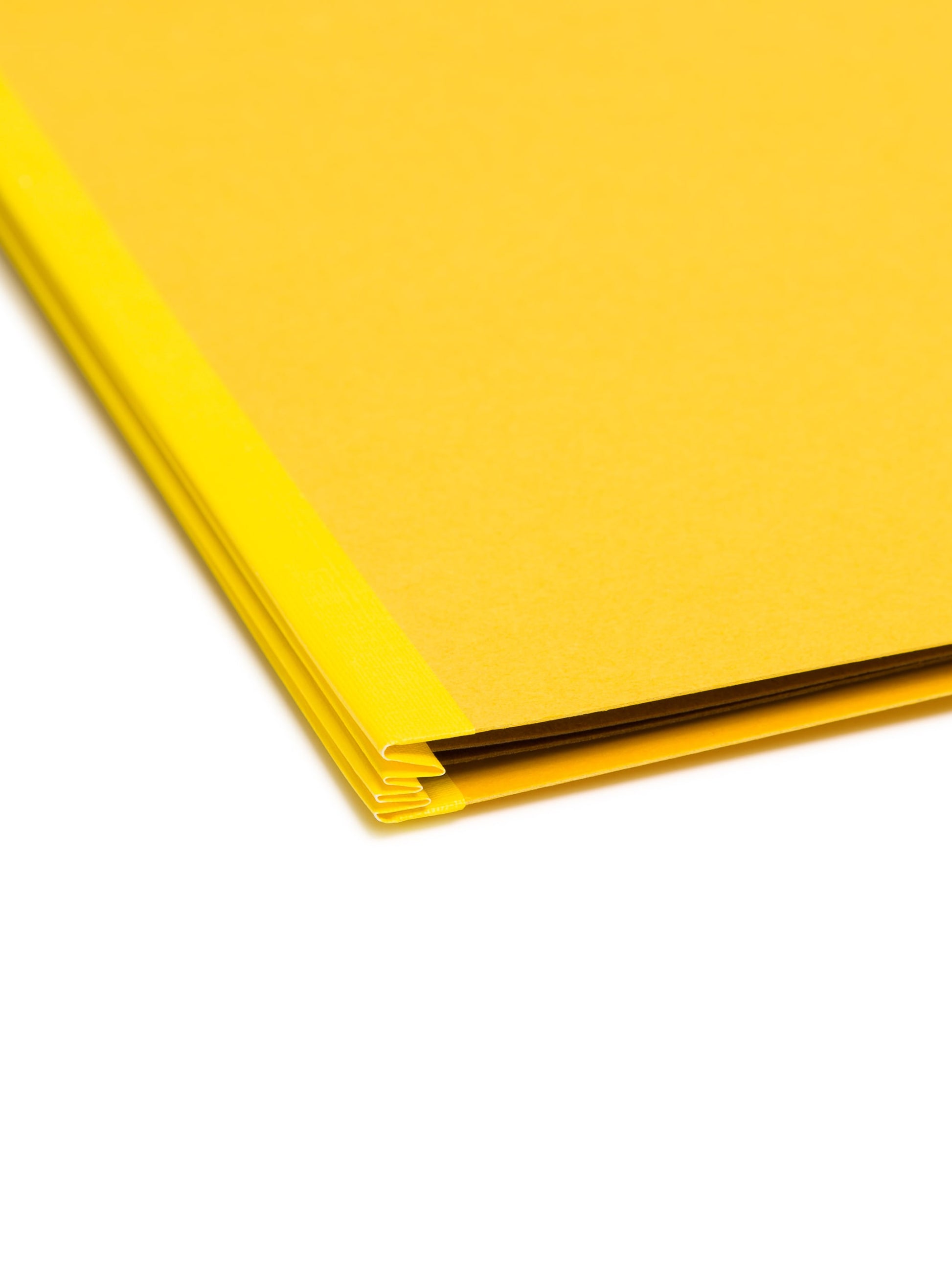 SafeSHIELD® Pressboard Classification File Folders, 2 Dividers, 2 inch Expansion, 2/5-Cut Tab, Yellow Color, Letter Size, Set of 0, 30086486140349