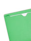 Colored File Jackets, Reinforced Straight-Cut Tab, No Expansion, Green Color, Letter Size, Set of 100, 30086486755031