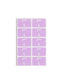 AlphaZ® ACCS Color Coded Alphabetic Labels - Sheets, Lavender Color, 1" X 1-5/8" Size, Set of 100, 086486671828