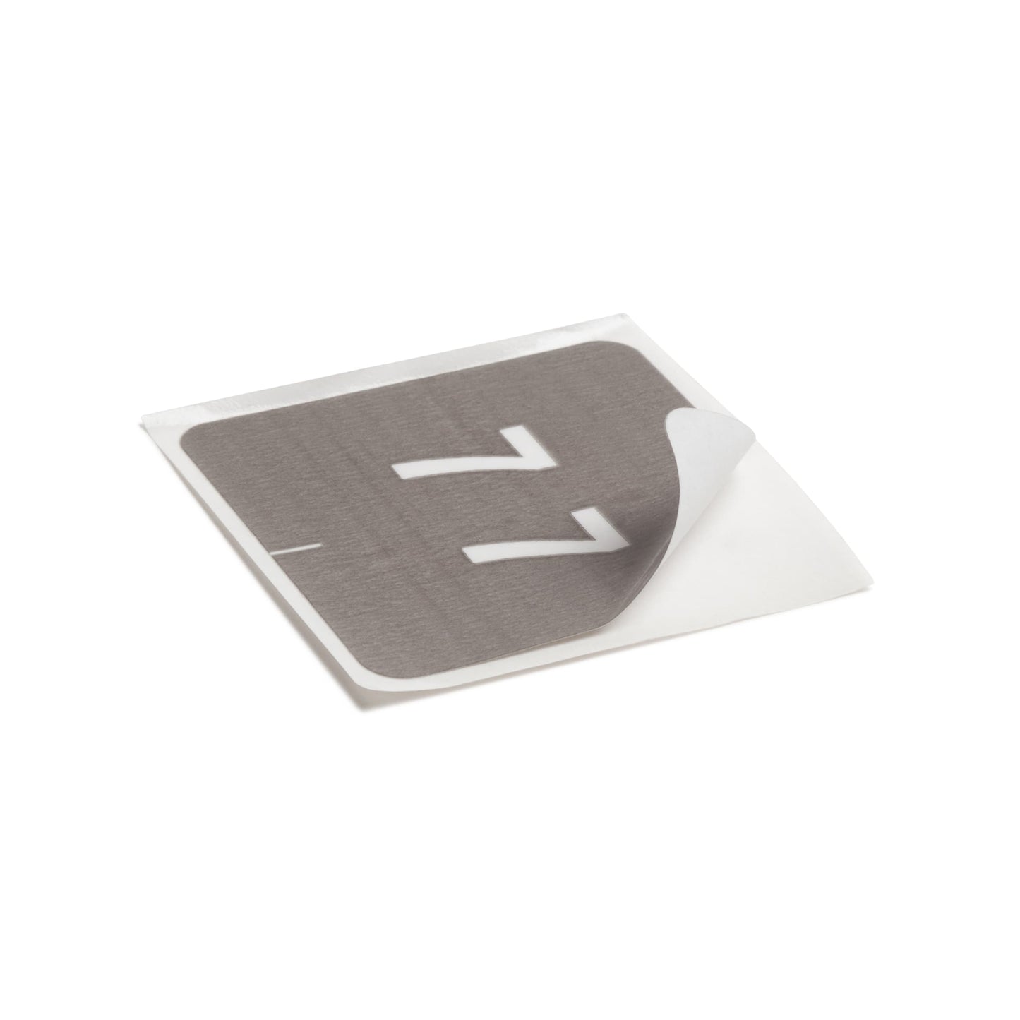 DCC Color-Coded Numeric Labels - Rolls, Gray Color, 1-1/2" X 1-1/2" Size, Set of 250, 086486674270