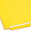 Shelf-Master® Reinforced Tab End Tab File Folders, Straight-Cut Tab, Yellow Color, Legal Size, Set of 100, 086486289108