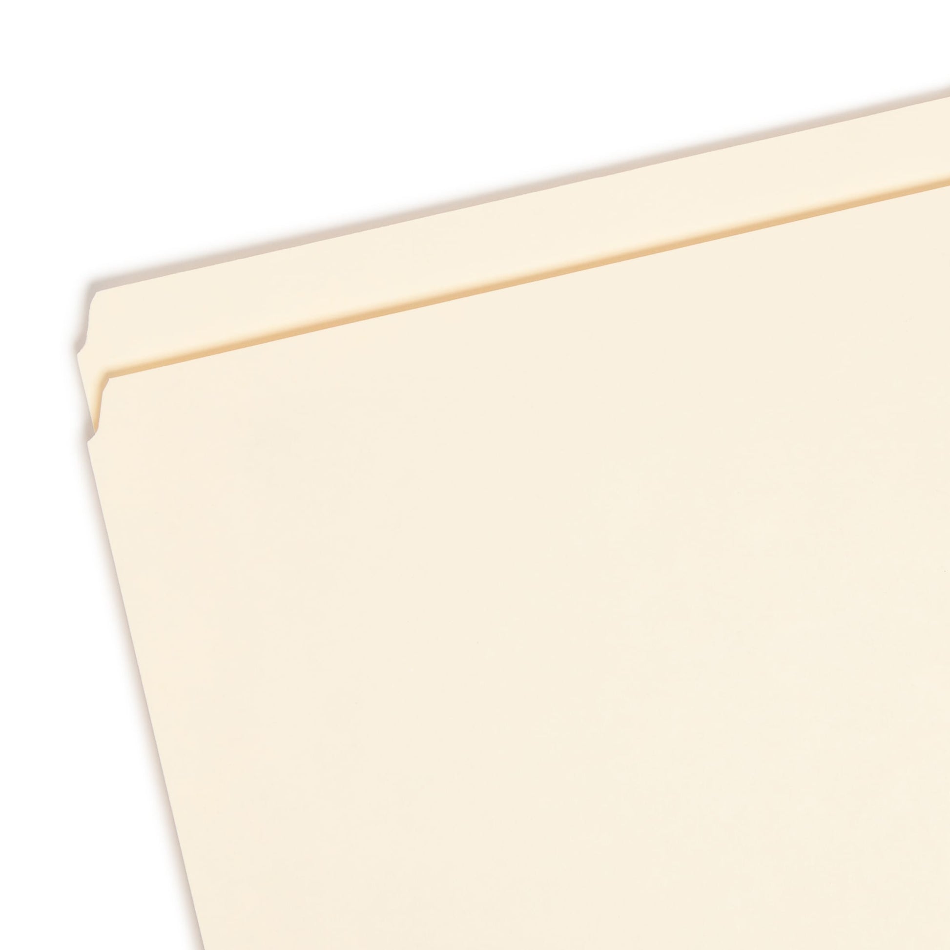 Standard File Folders, Straight-Cut Tab, Manila Color, Legal Size, Set of 100, 086486153003