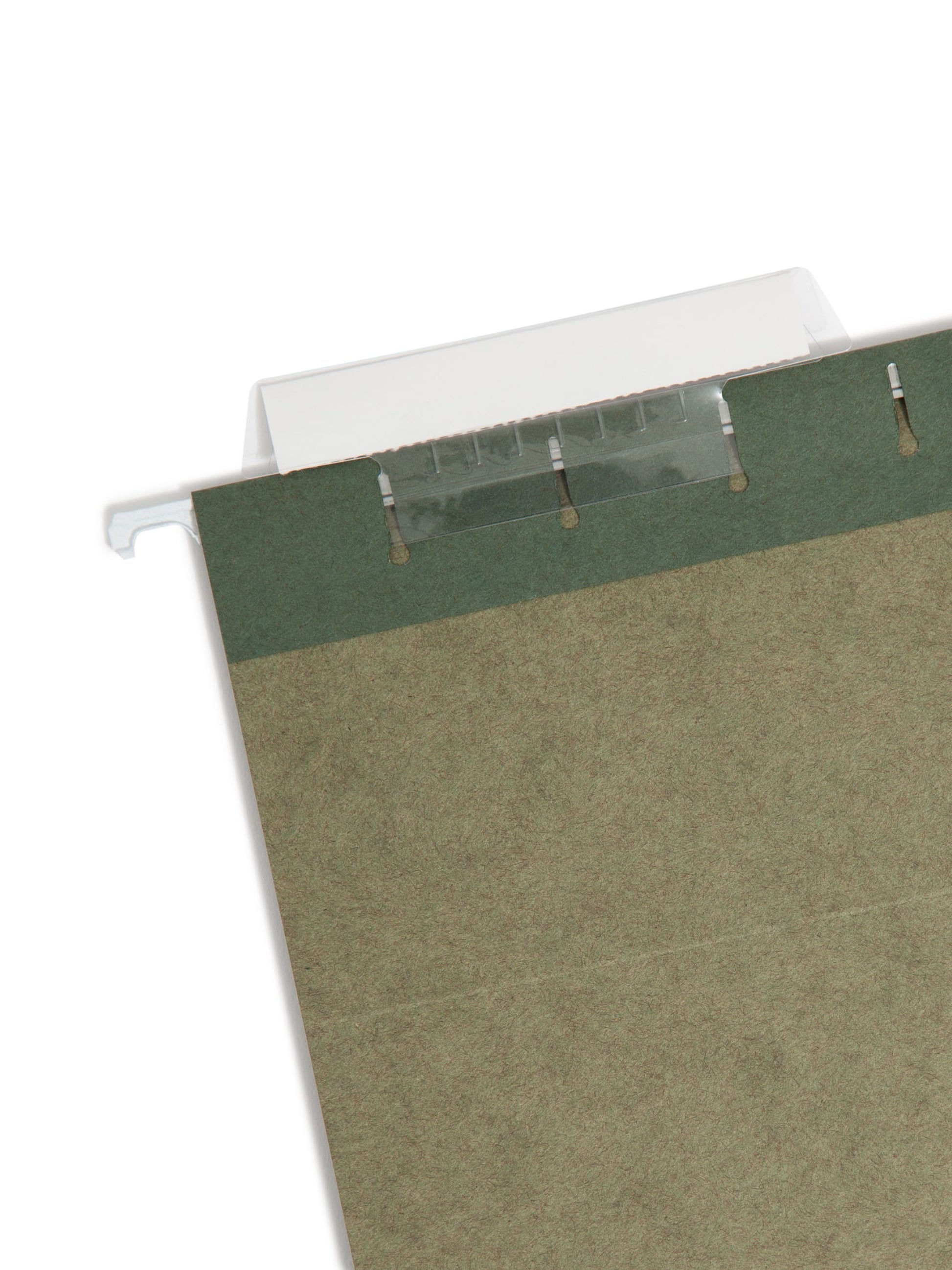 Standard Hanging File Folders with 1/3-Cut Tabs, Standard Green Color, Legal Size, Set of 25, 086486641357